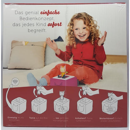 Toniebox Starterset Pink (Kreativ-Tonie)