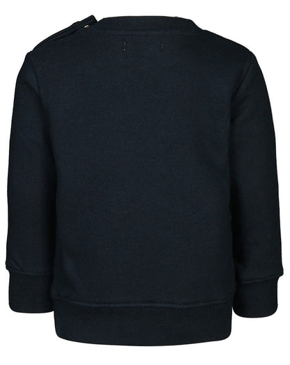 zoolaboo Sweatshirt "Herz" mit Wendepailletten, blau (Grösse: 98)
