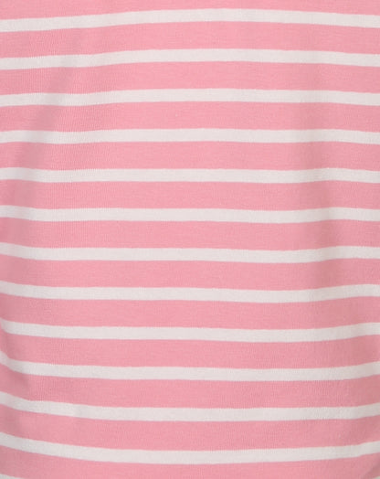 Langarmshirt 1 JAHR gestreift in rosa/weiss (Grösse: 92)