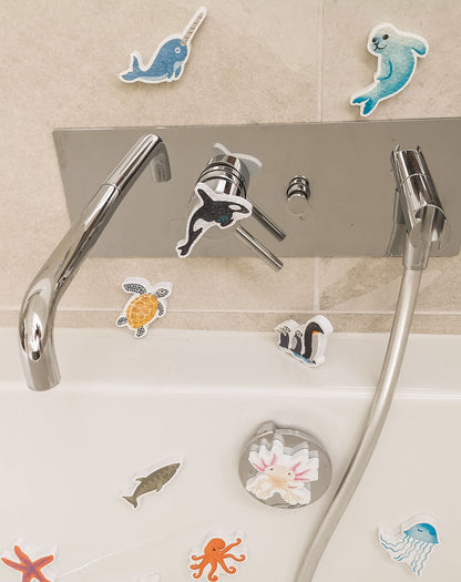 Badewannenaufkleber PLANSCHPARTY 16-teilig
