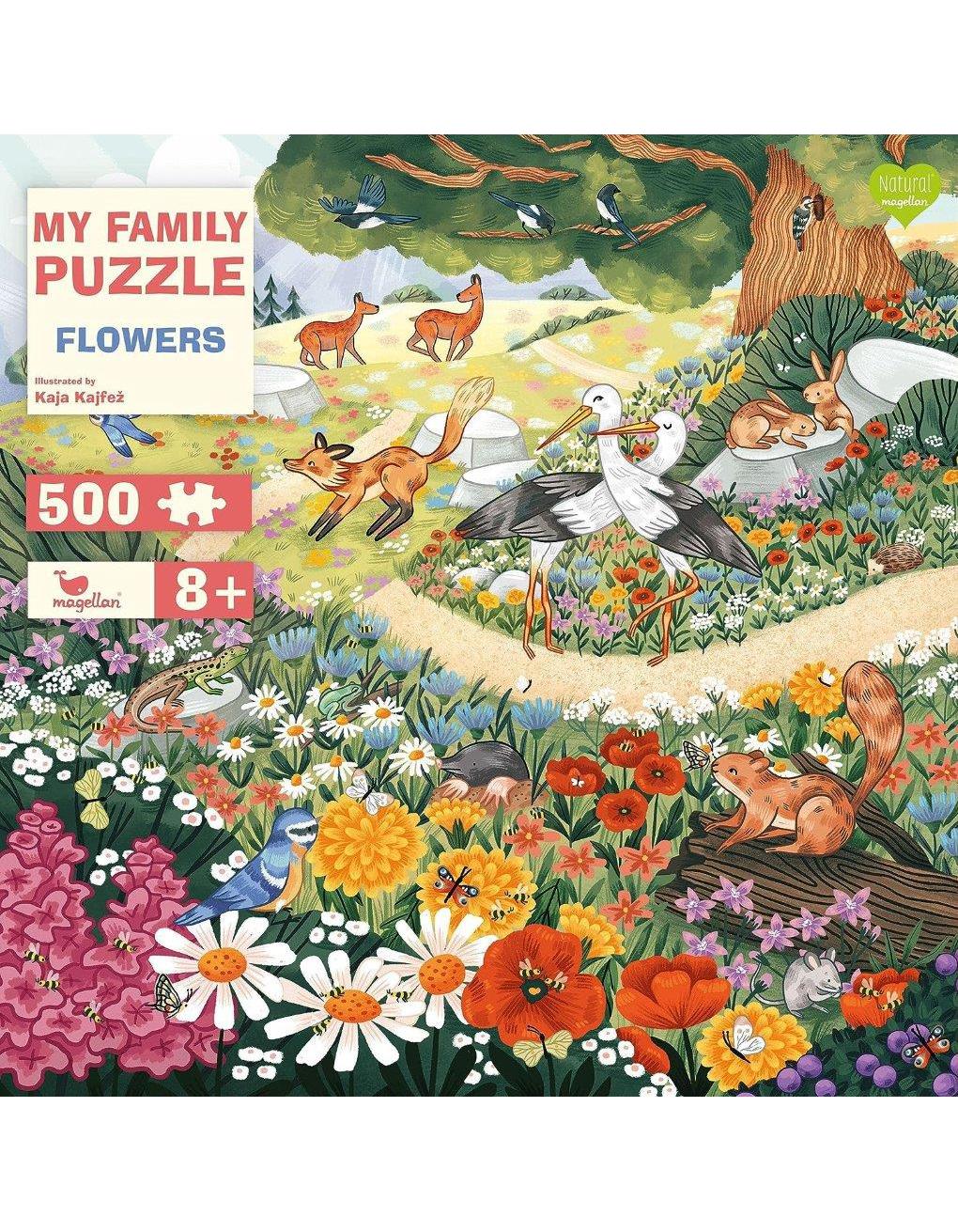 Magellan My Family Puzzle - Flowers (500 Teile)