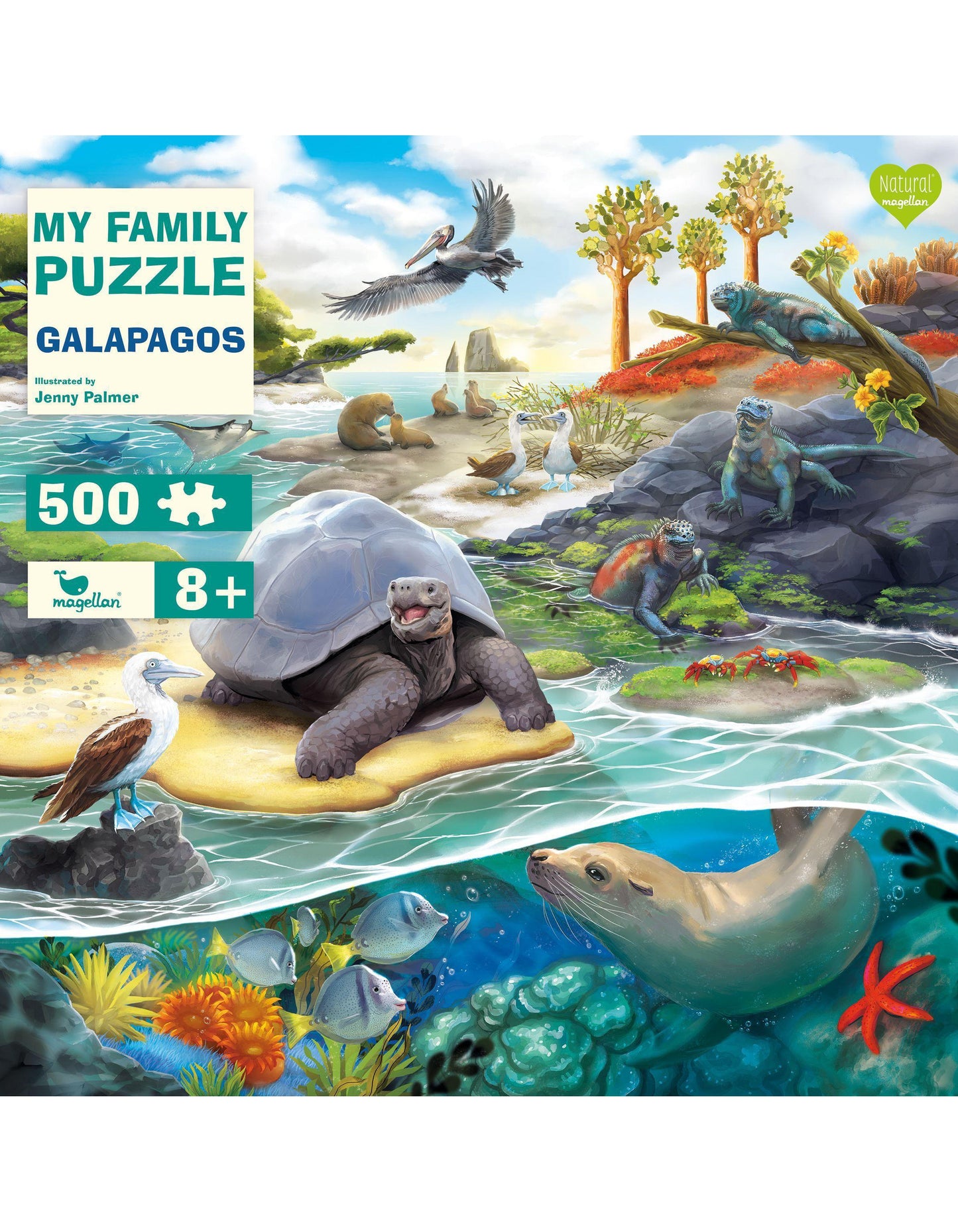 Magellan My Family Puzzle - Galapagos (500 Teile)