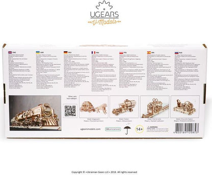 3D Puzzle Zug mit Wagen 538PCS