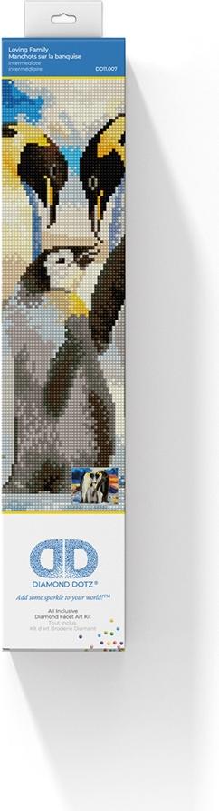 Diamond Dotz Diamond Painting Pinguin Familie