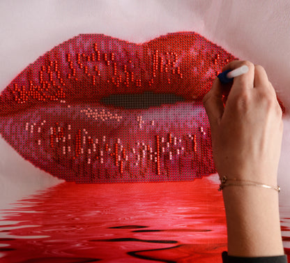 Diamond Dotz Hot Lips