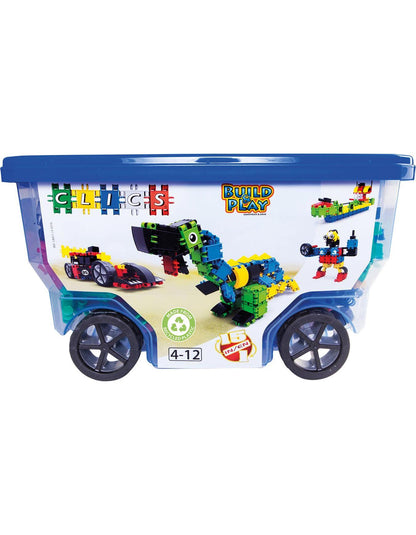 Clics Rollerbox blau 400 Teile