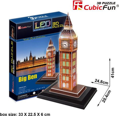 LED 3D Puzzle Big Ben