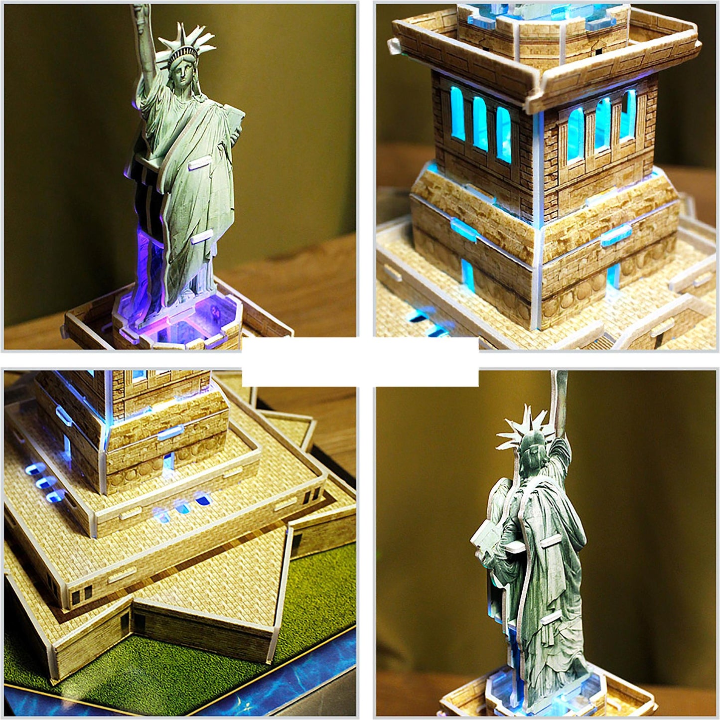 3D LED Puzzle Freiheitsstatue