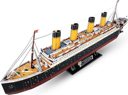 3D Puzzle Titanic mit LED Beleuchtung / 266 teilig