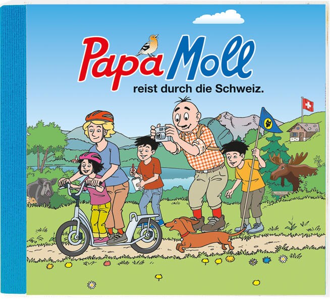 Papa Moll reist durch die Schweiz