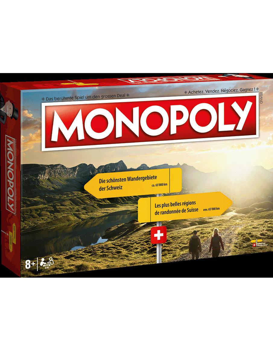 Monopoly Die schönsten Wanderwege der Schweiz