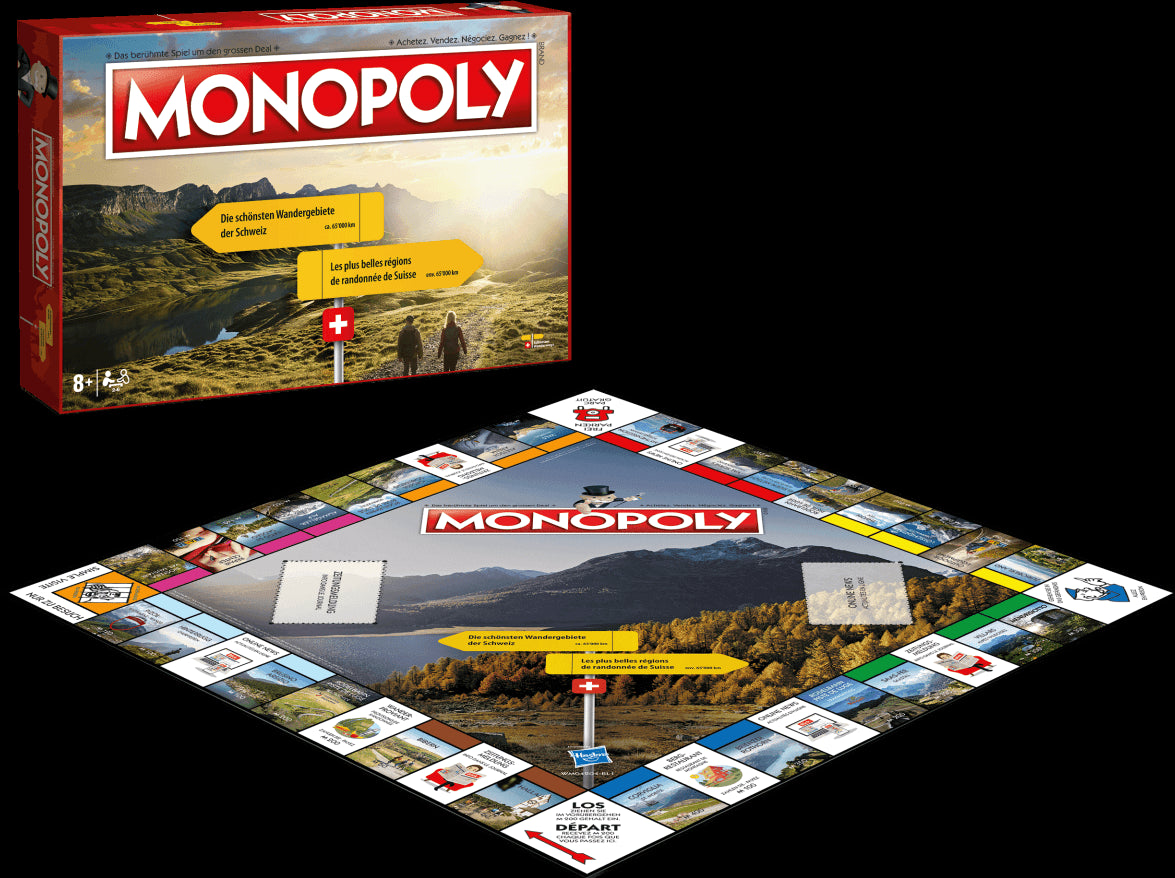 Monopoly Die schönsten Wanderwege der Schweiz