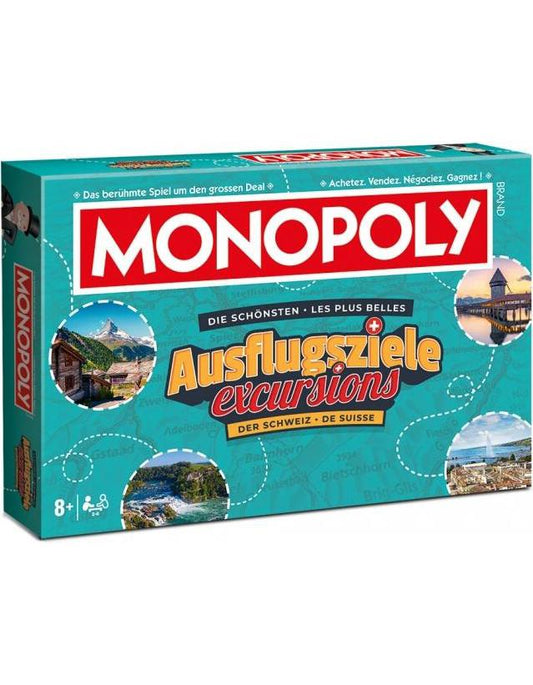 Monopoly Die schönsten Ausflugsziele der Schweiz