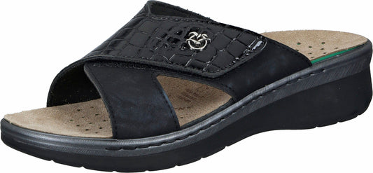 Fly Flot Damen-Pantolette "Sarina"(Grösse: 39), schwarz