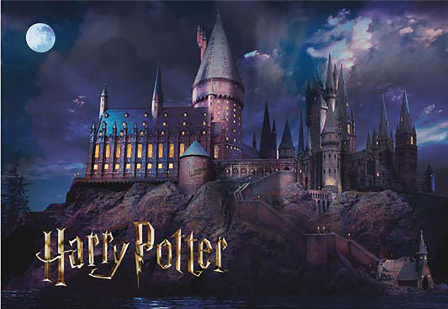 Harry Potter - Puzzle 1000-teilig - Hogwarts Schule