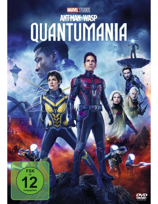 Disney Interactive Studios Ant-Man and The Wasp: Quantumania DVD (DVD, 2023, Italienisch, Englisch, Deutsch)