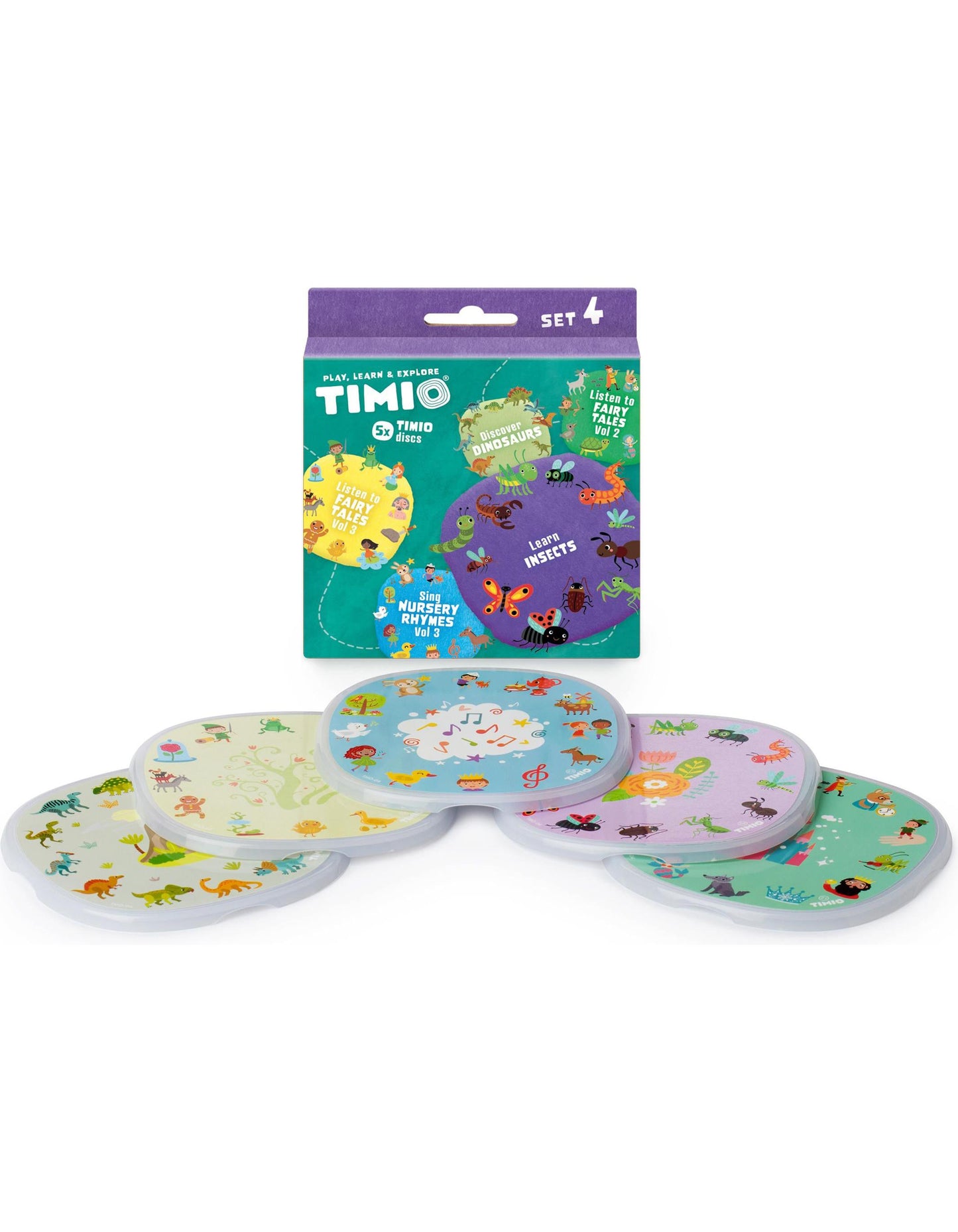 TIMIO Audio Disc 5er Set 4