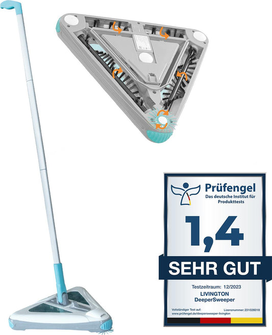 Livington Deeper Sweeper 360 Grad Akku-Bodenreiniger