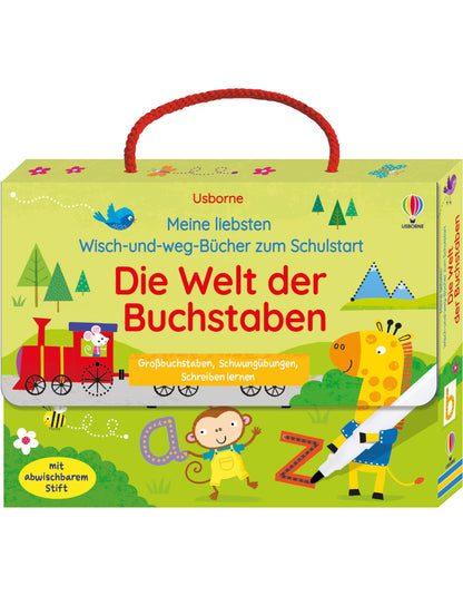 Meine liebsten Wisch-und-weg-Bücher zum Schulstart: Die Welt der Buchstaben