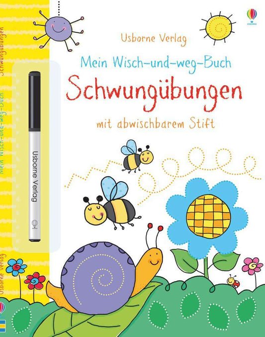 Usborne Publishing Mein Wisch-und-weg-Buch: Schwungübungen (Deutsch, 2015, Sam Smith)