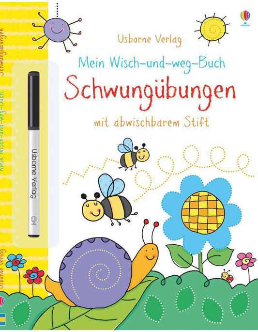 Usborne Publishing Mein Wisch-und-weg-Buch: Schwungübungen (Deutsch, 2015, Sam Smith)