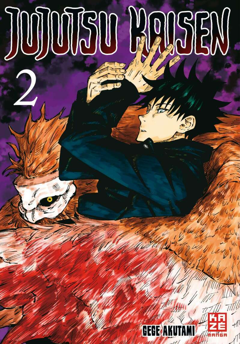 Kazé Manga Jujutsu Kaisen - Band 2 (Deutsch, 2020, Gege Akutami)