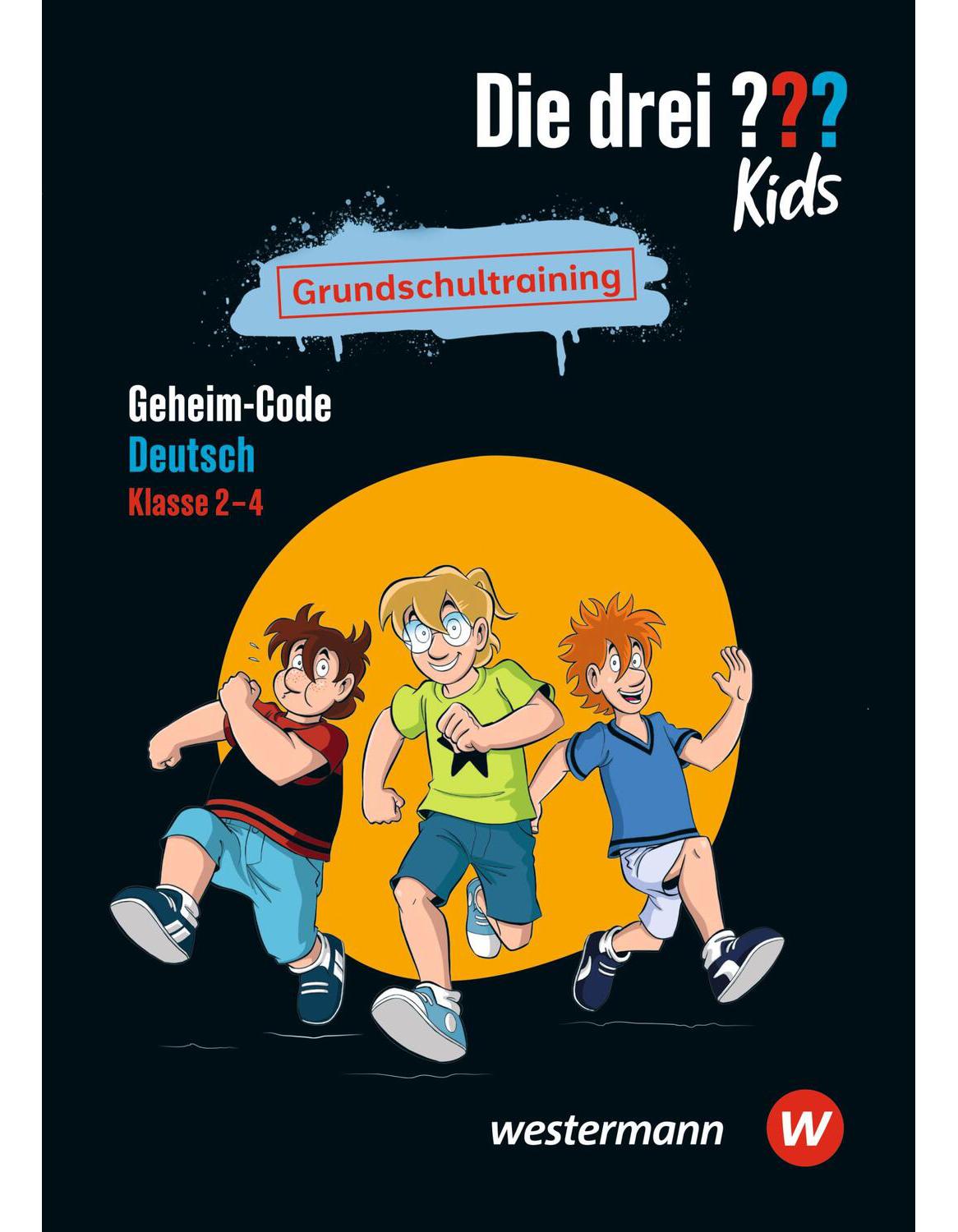 Westermann Die drei ??? Kids - Grundschultraining. Geheim-Code Deutsch 2-4 (Deutsch, 2024, Kerstin Riesberg)