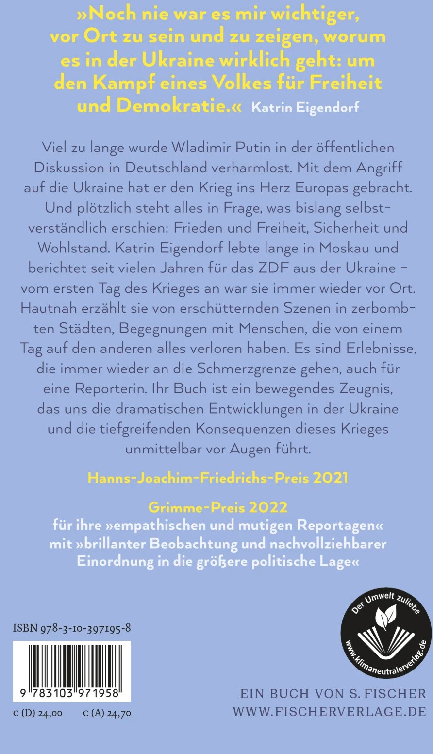 Putins Krieg - Wie die Menschen in der Ukraine für unsere Freiheit kämpfen