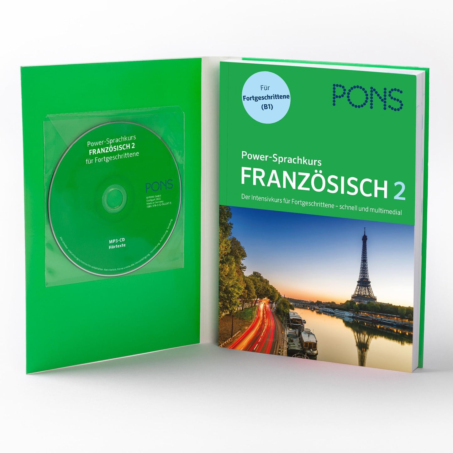 PONS Power-Sprachkurs Französisch 2 (Deutsch, 2022, PONS)