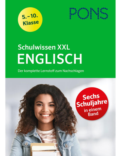 Klett PONS Schulwissen XXL Englisch 5.-10. Klasse (Englisch, Deutsch, 2024)