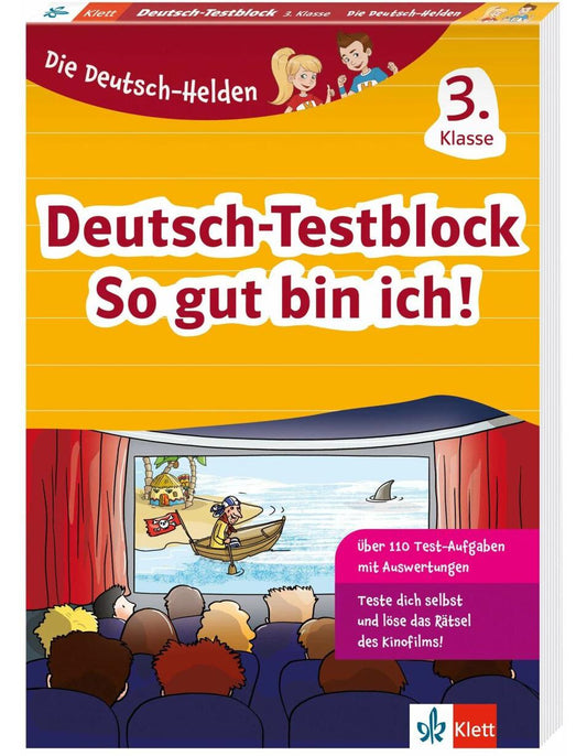 Klett Die Deutsch-Helden: Deutsch-Testblock So gut bin ich! 3. Klasse (Deutsch, 2021)