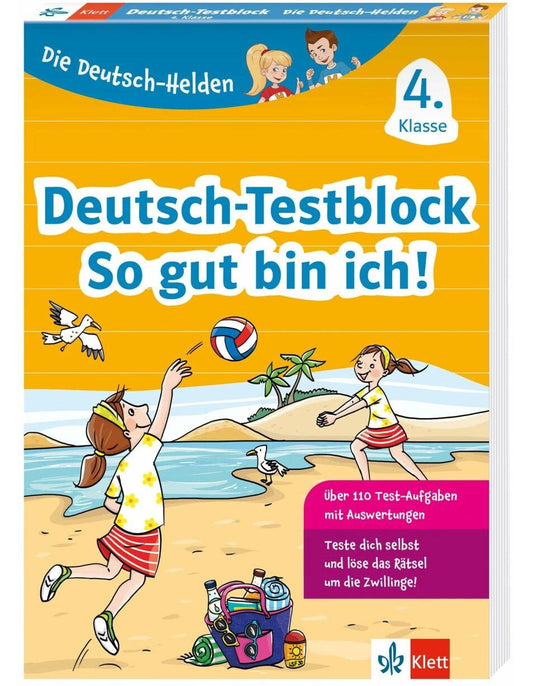 Klett Die Deutsch-Helden: Deutsch-Testblock So gut bin ich! 4. Klasse (Deutsch, 2022)