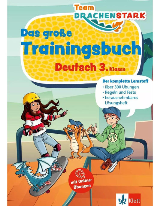 Klett Team Drachenstark: Das großes Trainingsbuch Deutsch 3. Klasse (Deutsch, 2023)