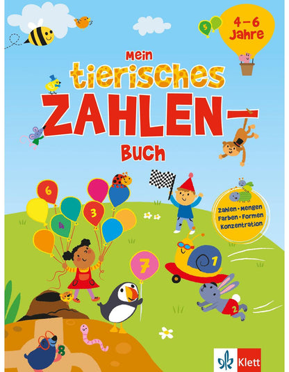 Mein tierisches Zahlen-Buch (4 - 6 Jahre)