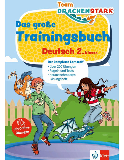 Klett Team Drachenstark: Das grosse Trainingsbuch Deutsch 2. Klasse