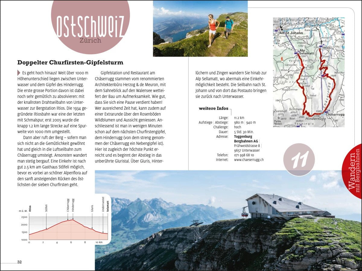 Hallwag Kümmerly+Frey Wandern mit Bergbahnen Erlebnis Schweiz (Deutsch, 2022, Hallwag Kümmerly+Frey AG)