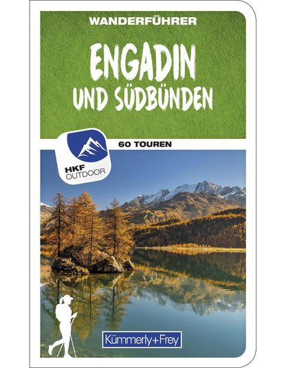 Hallwag Kümmerly+Frey Engadin und Südbünden Wanderführer (Deutsch, 2023, Wolfgang Heitzmann)