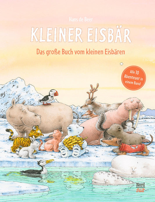 NordSüd Das große Buch vom Kleinen Eisbären (Deutsch, 2017, Hans de Beer)
