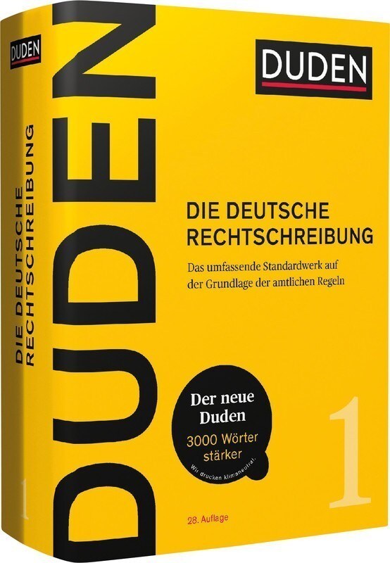 Duden - Die deutsche Rechtschreibung