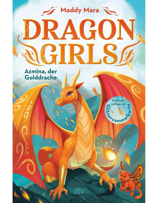DTV Dragon Girls - Azmina, der Golddrache (Deutsch, 2024, Maddy Mara, Nadine Mannchen)