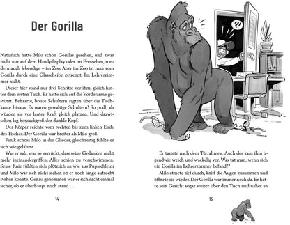 Hilfe, meine Lehrerin ist ein Gorilla