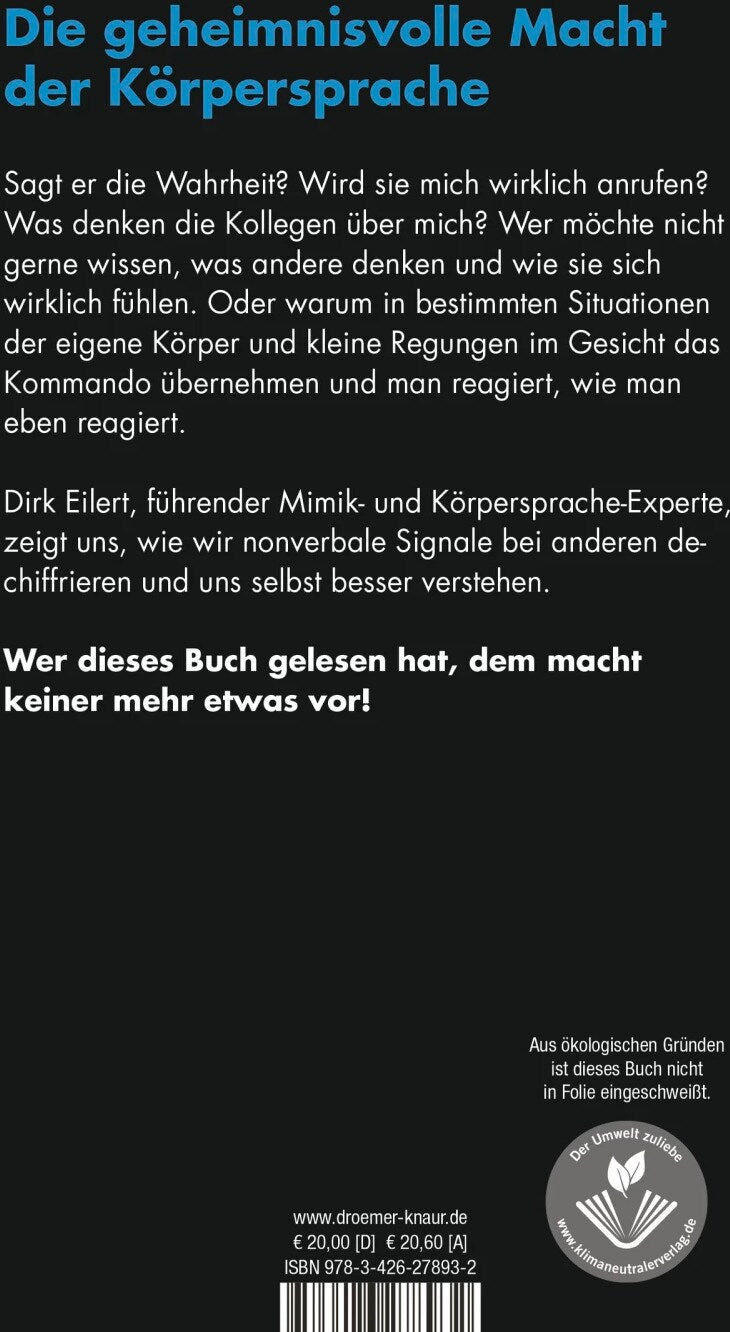 Droemer Knaur Was dein Gesicht verrät (Deutsch, 2022, Dirk Eilert)