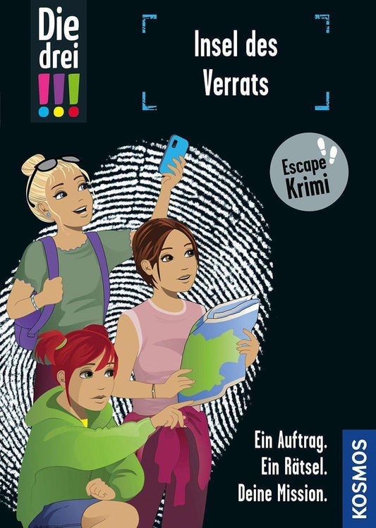 Kosmos Die drei !!!, Insel des Verrats (Deutsch, 2023, Andrea Jansen, David Scheller, Anne Scheller)