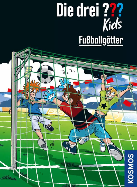 Kosmos Die drei ??? Kids, 42, Fußballgötter (Deutsch, 2022, Boris Pfeiffer, Kim Schmidt)