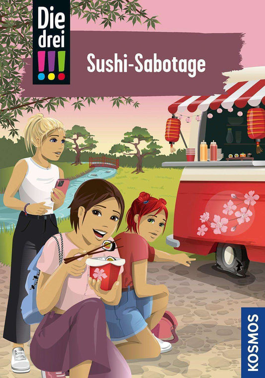 Kosmos Die drei !!!, Sushi-Sabotage (Deutsch, 2023, Mira Sol, Ina Biber)