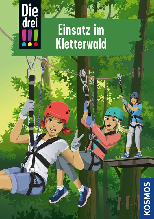 Kosmos Die drei !!!, 107, Einsatz im Kletterwald (Deutsch, 2024, Jule Ambach, Ina Biber)