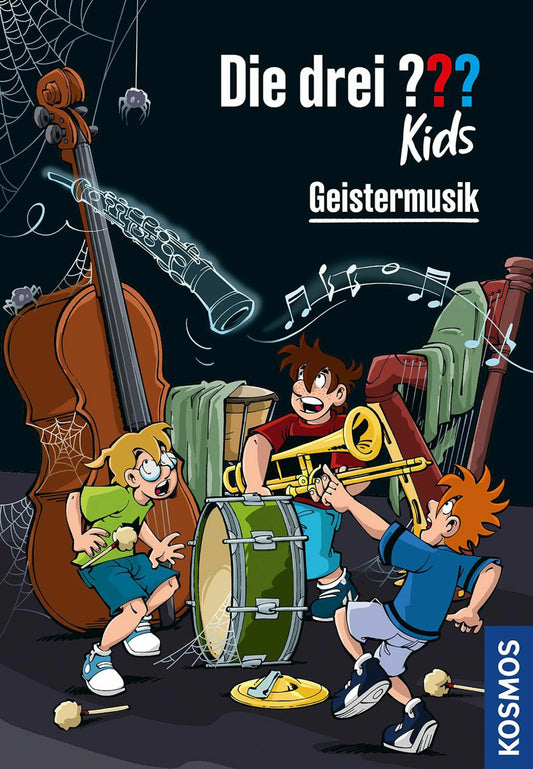 Kosmos Die drei ??? Kids, 101, Geistermusik (Deutsch, 2024, Boris Pfeiffer, Stefani Kampmann)