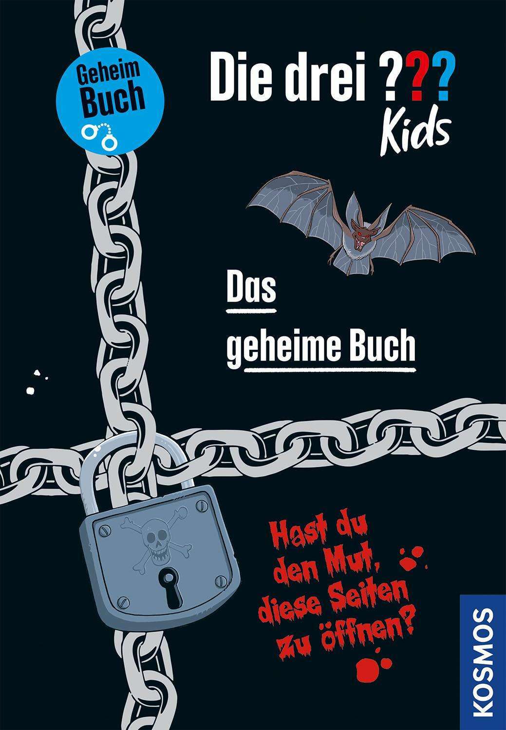 Kosmos Die drei ??? Kids, Das geheime Buch (Deutsch, 2024, Ulf Blanck)