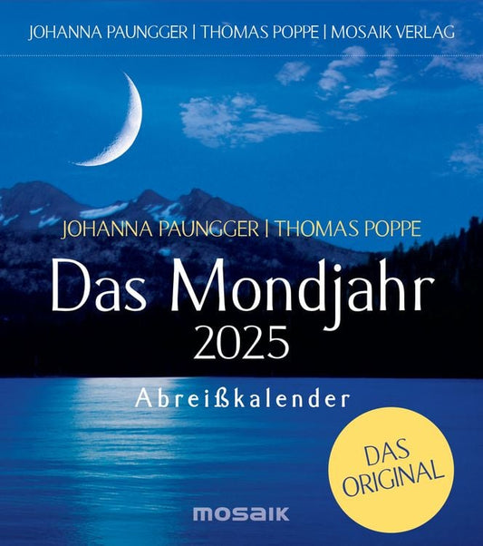 Das Mondjahr 2024 - Abreisskalender