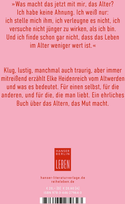 Hanser Altern (Deutsch, 2024, Elke Heidenreich)